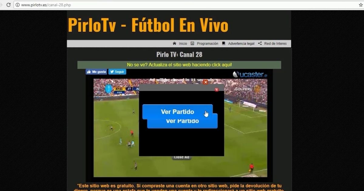 Pirlo TV Descargar para ver fútbol gratis en Android 2024 Tecnoguia