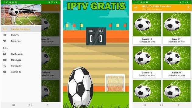 Aplicaciones para ver el fútbol en directo