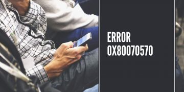Cómo arreglar el error 0x80070570