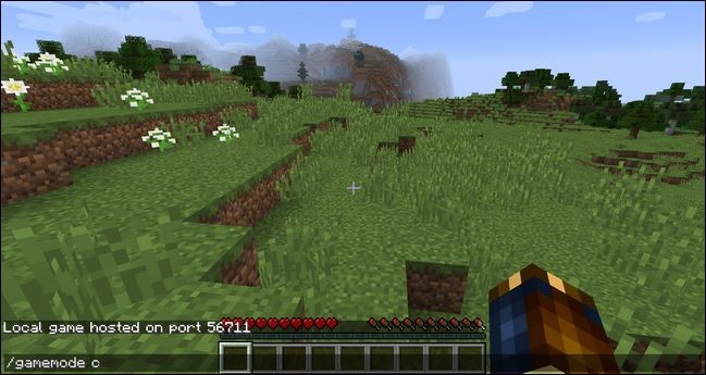 Cómo cambiar a modo creativo Minecraft