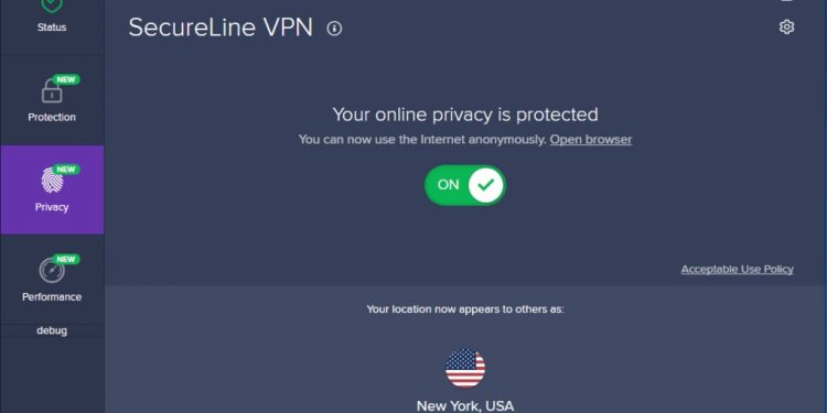 El servidor de secureline VPN ha rechazado su archivo de licencia