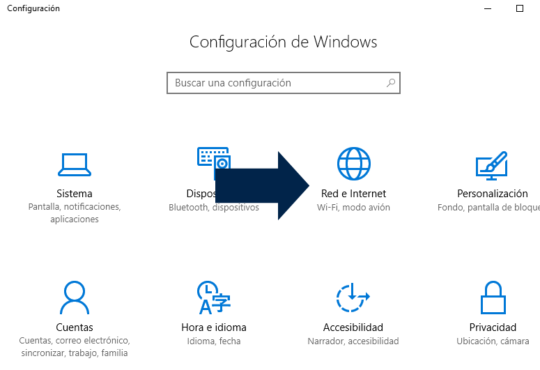 Cómo cambiar red pública a privada en Windows