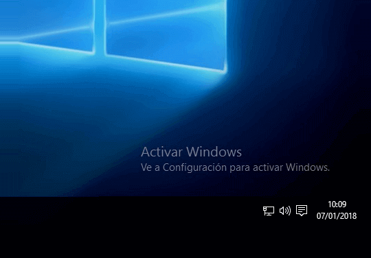 Cómo quitar marca de agua en Windows 10