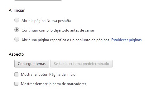 Cómo recuperar pestañas cerradas Chrome 
