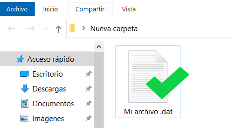 Cómo abrir archivos dat