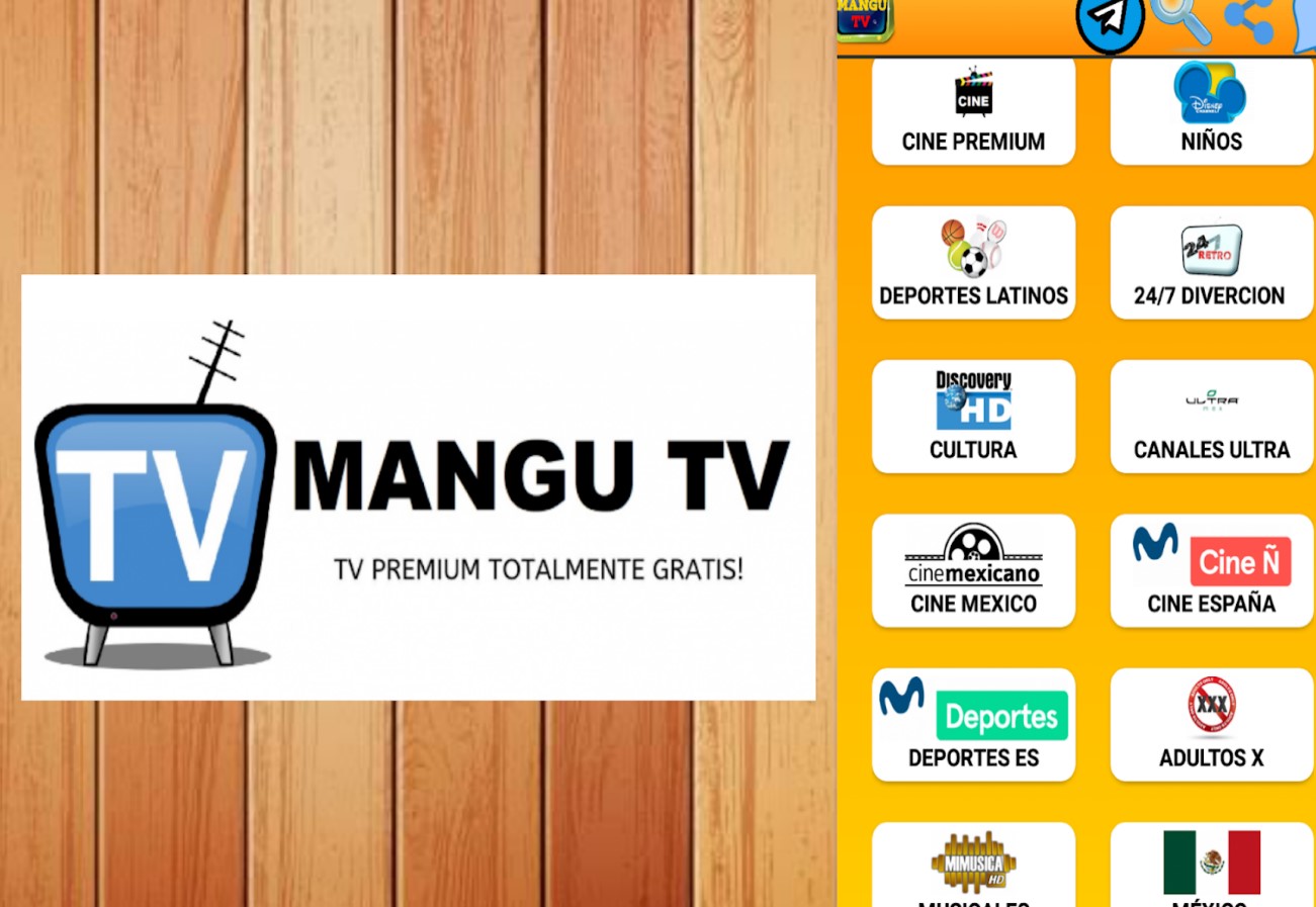 Mangu TV apk última versión