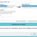 papelera windows 10