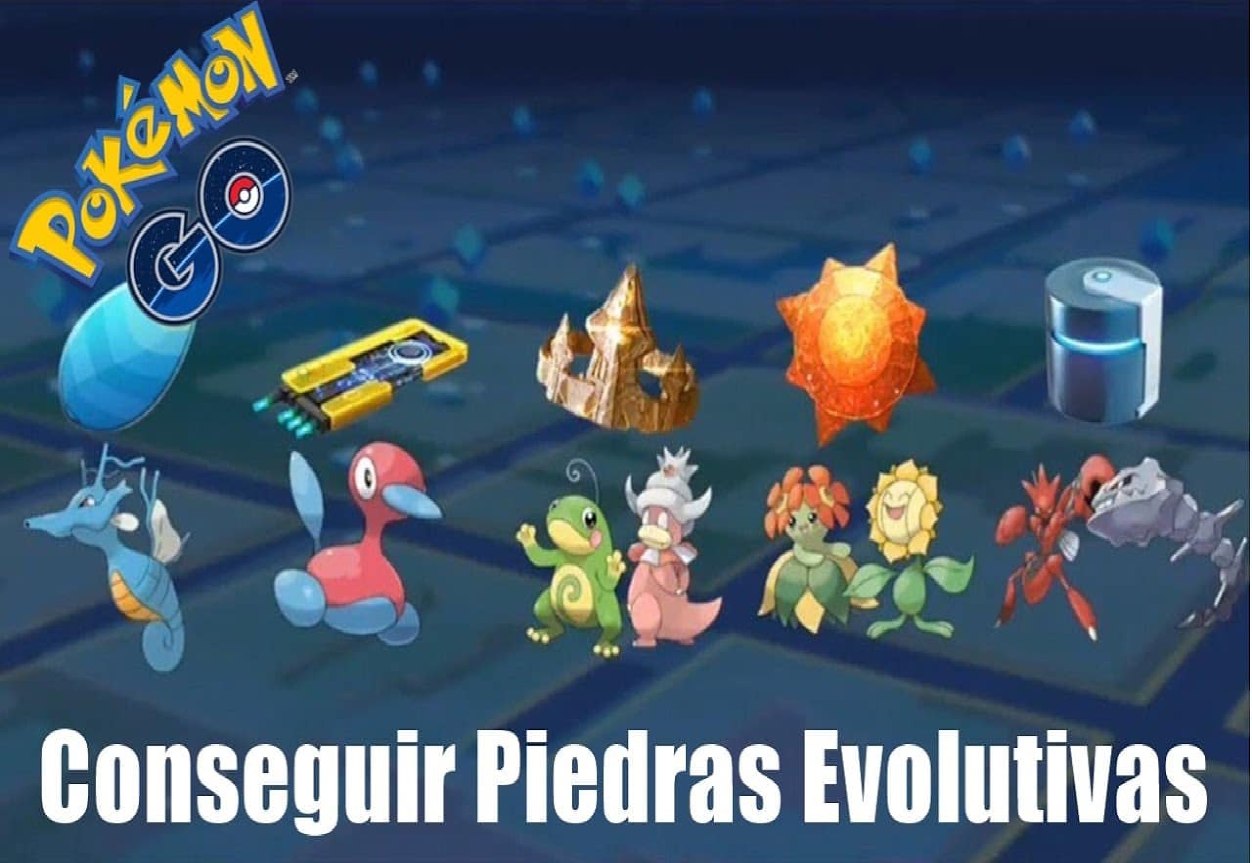 Cómo conseguir piedras de evolución en Pokémon GO