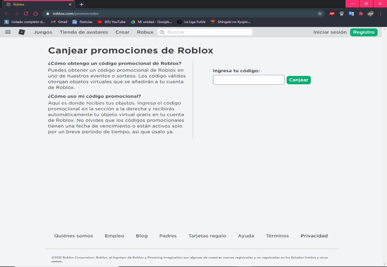 Codigos De Roblox Promocodes Tecnoguia - codigos de roblox robux