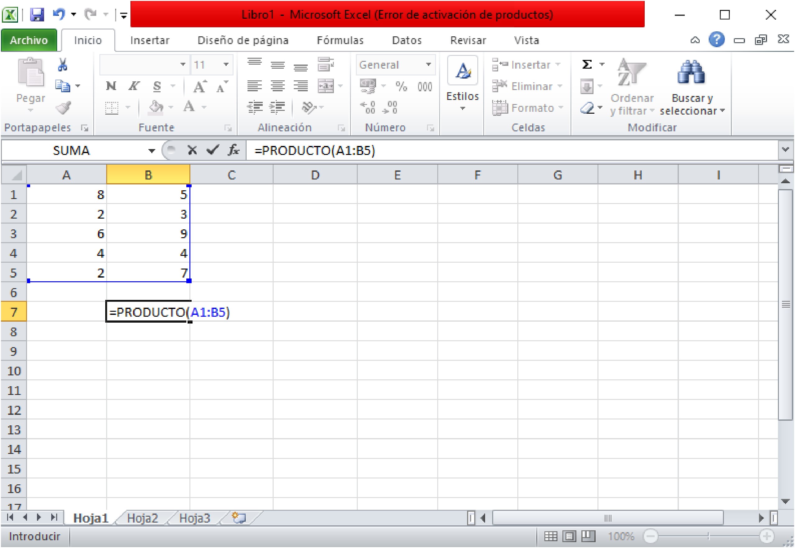Cómo multiplicar automáticamente en una hoja de Excel