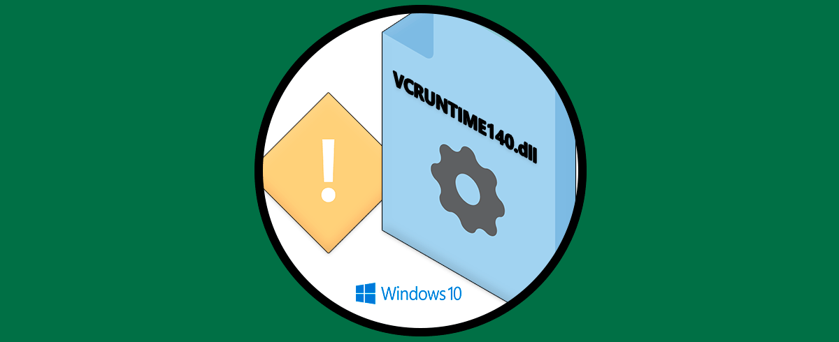 Solucionar el error falta el archivo vcruntime140.dll en Windows 10