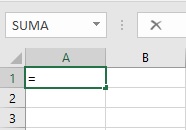 escribir una potencia en Excel