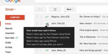 confirmación de lectura en Gmail