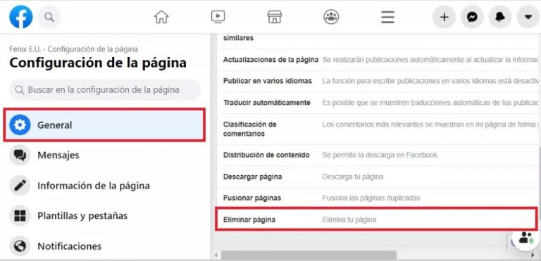 Cómo eliminar una página de Facebook fácilmente en 2026