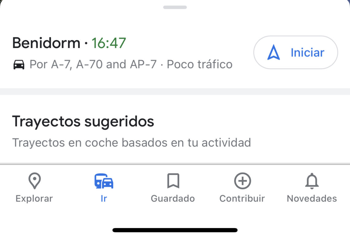 Cómo guardar una ruta en Google Maps Tecnoguia