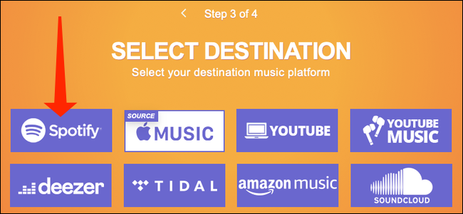 transferir tus playlists de Apple Music a Spotify