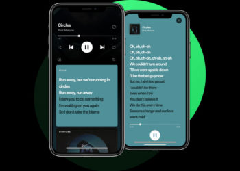 ver las letras de las canciones de Spotify
