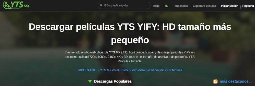 yts website