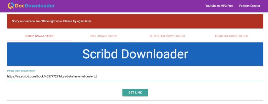 pagina para descargar documentos de scribd