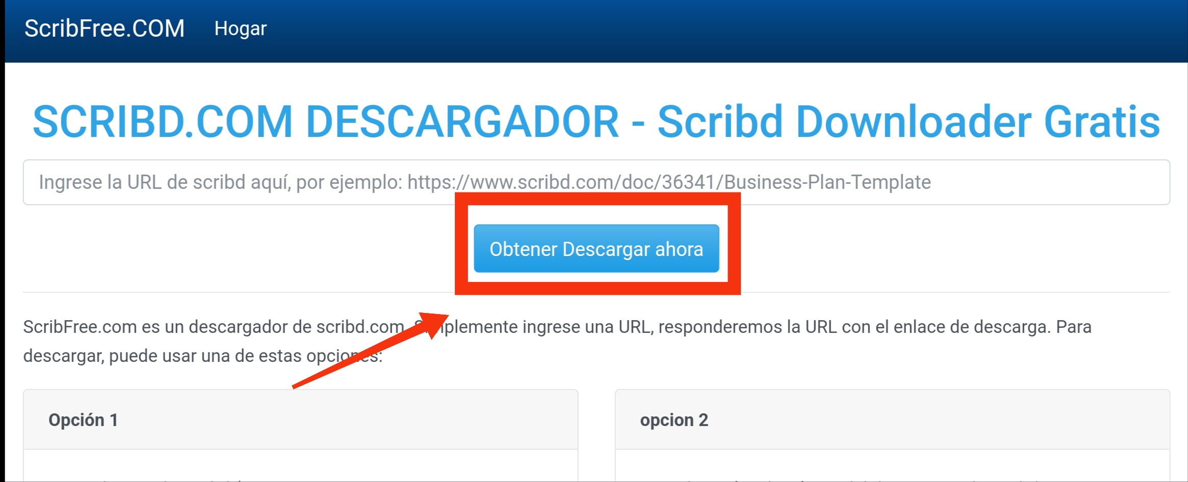 pagina para descargar documentos de scribd