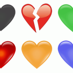 El significado oculto del color de los corazones de WhatsApp