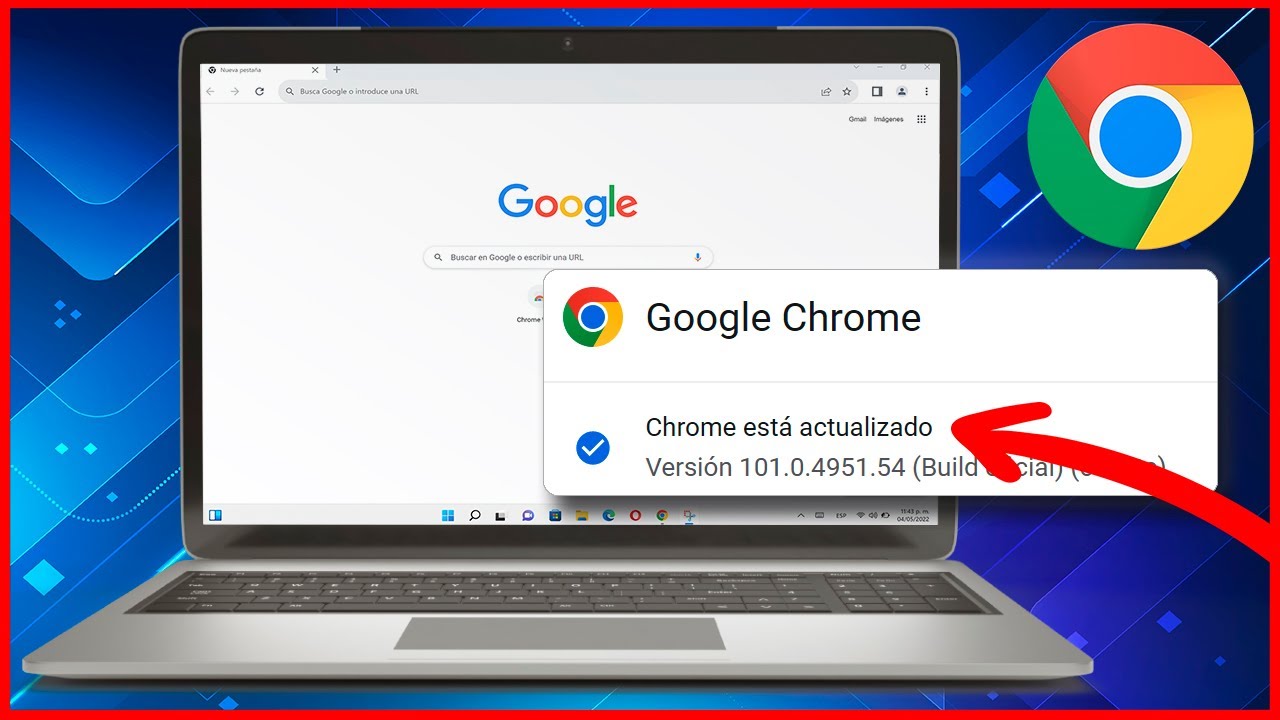 Actualiza Google Chrome