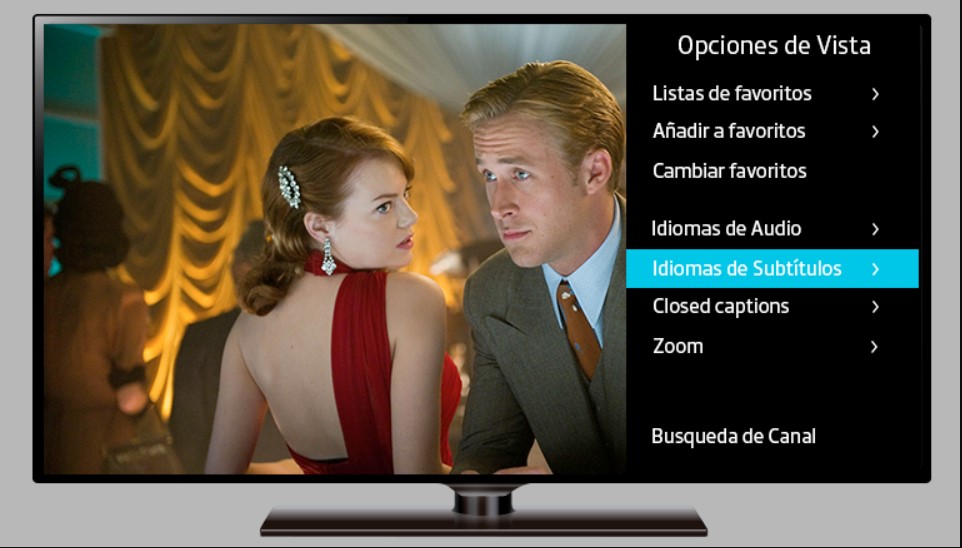 Cómo cambiar el idioma y subtítulos desde un Smart TV