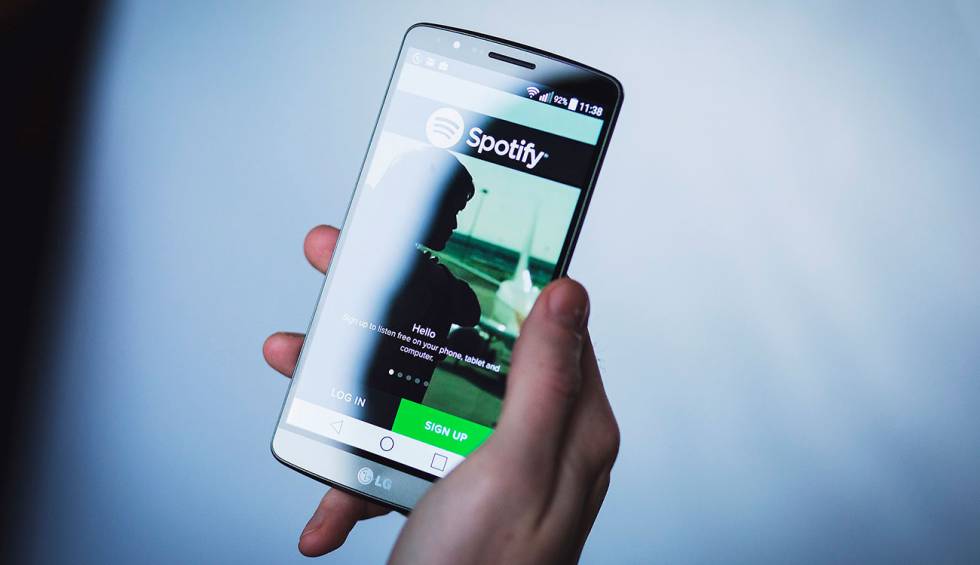 Encontrar playlist de Spotify en la aplicación móvil