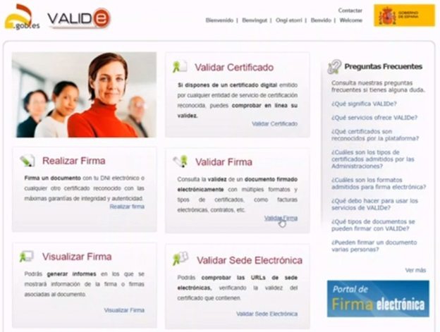 Comprobar que Autofirma se ha integrado correctamente