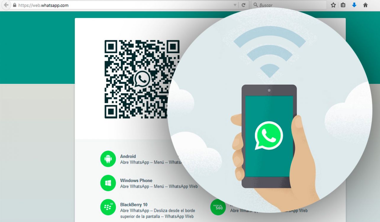 Alternativas para usar WhatsApp sin celular