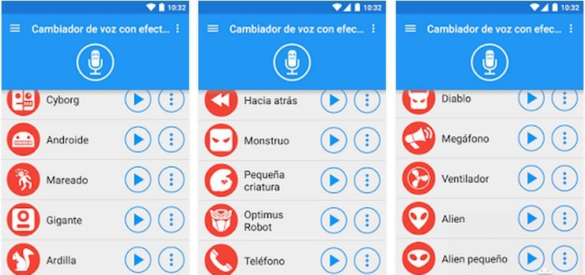 Aplicaciones para cambiar la voz en tu móvil