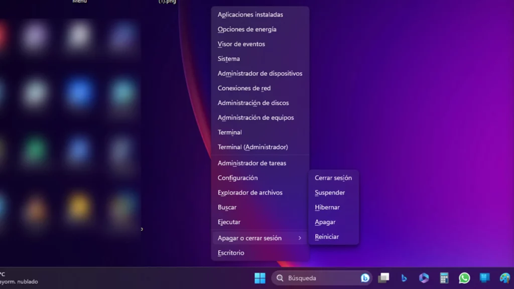 Cómo apagar Windows 11 con el teclado
