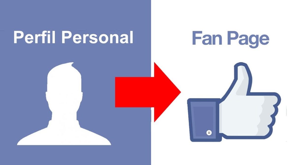 Cómo convertir perfiles personales a páginas en Facebook   