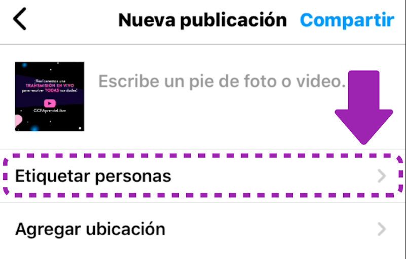 Como etiquetar en Instagram