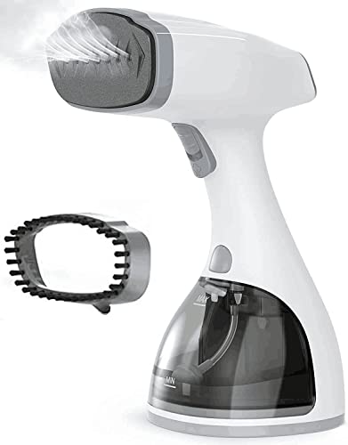 Plancha Vertical Vapor 2000w con Pantalla LCD,Calentar en 20s,Depósito 350ml,Plancha Mano de Vapor Portatil Vertical y Horizontal para Tejidos Ligero