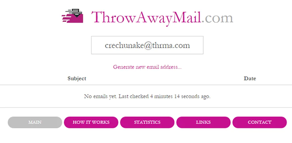 ThrowAwayMail