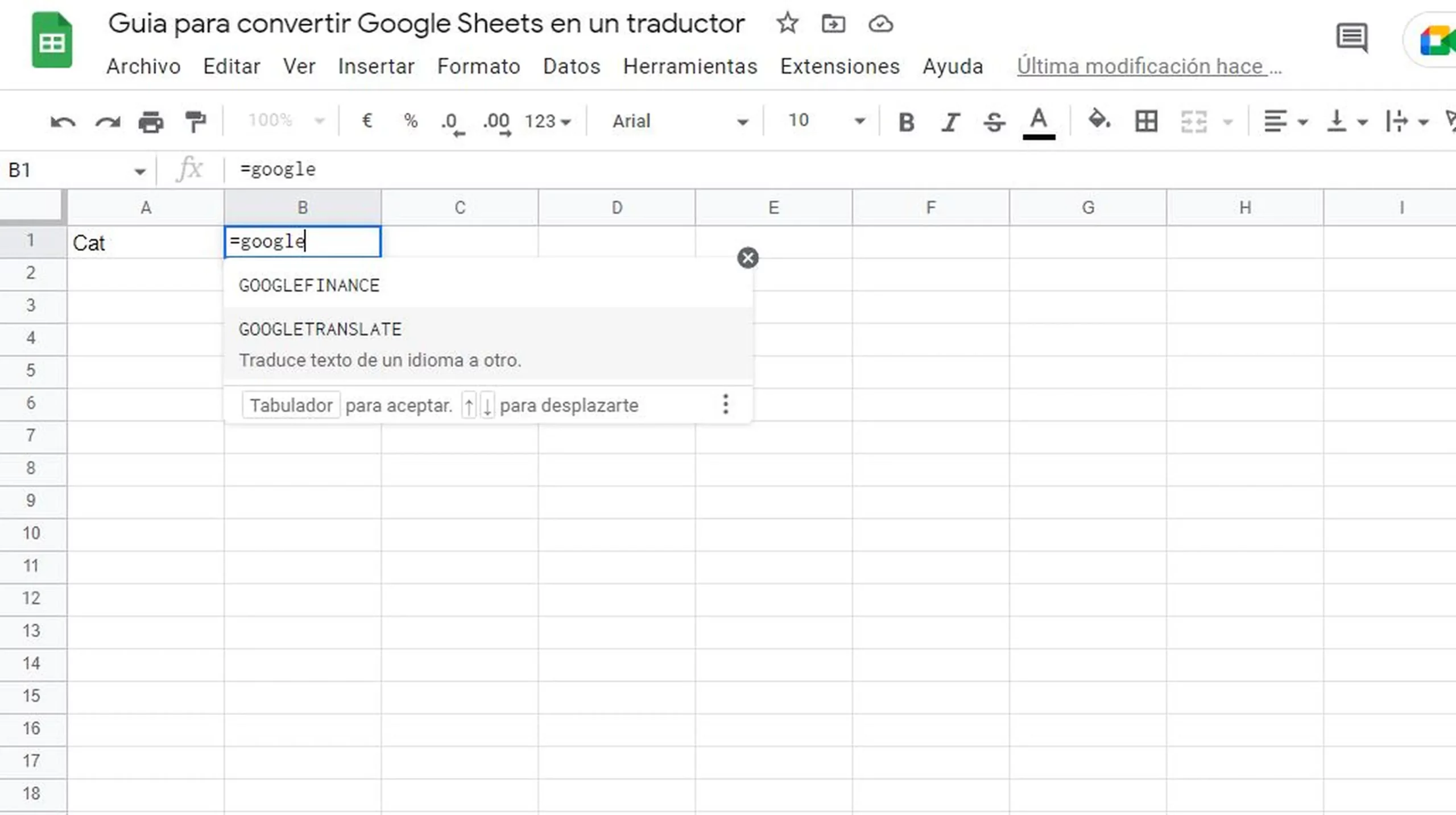 Google Sheets