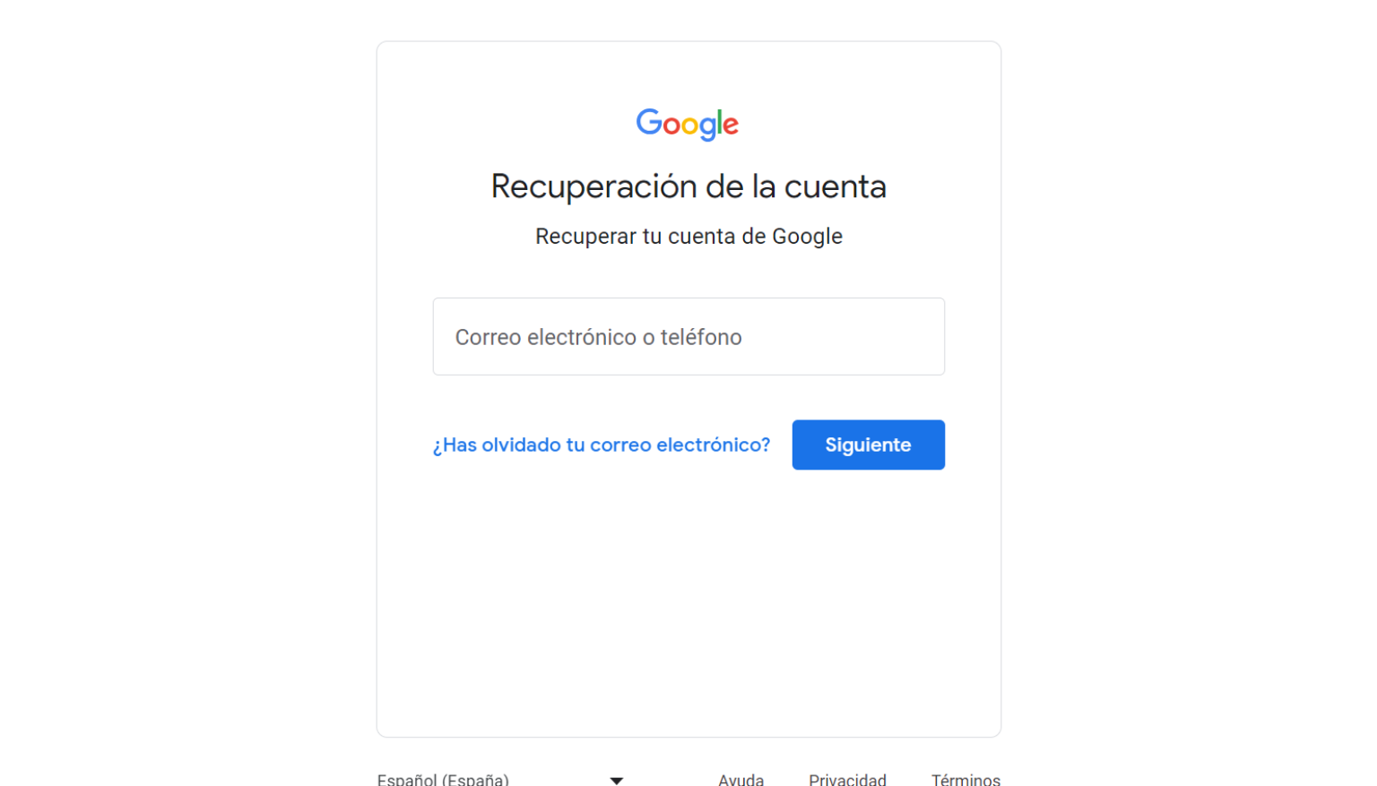 AYUDA DE RECUPERACI N DE CUENTA DE GOOGLE visual data 6