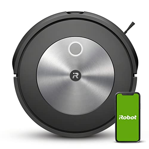 iRobot Robot Aspirador con conexión Wi-Fi Roomba® j7 con Dos cepillos de Goma multisuperficie - Ideal para Mascotas - Aprende, mapea y se Adapta a tu hogar - Detección y evitación de Objetos