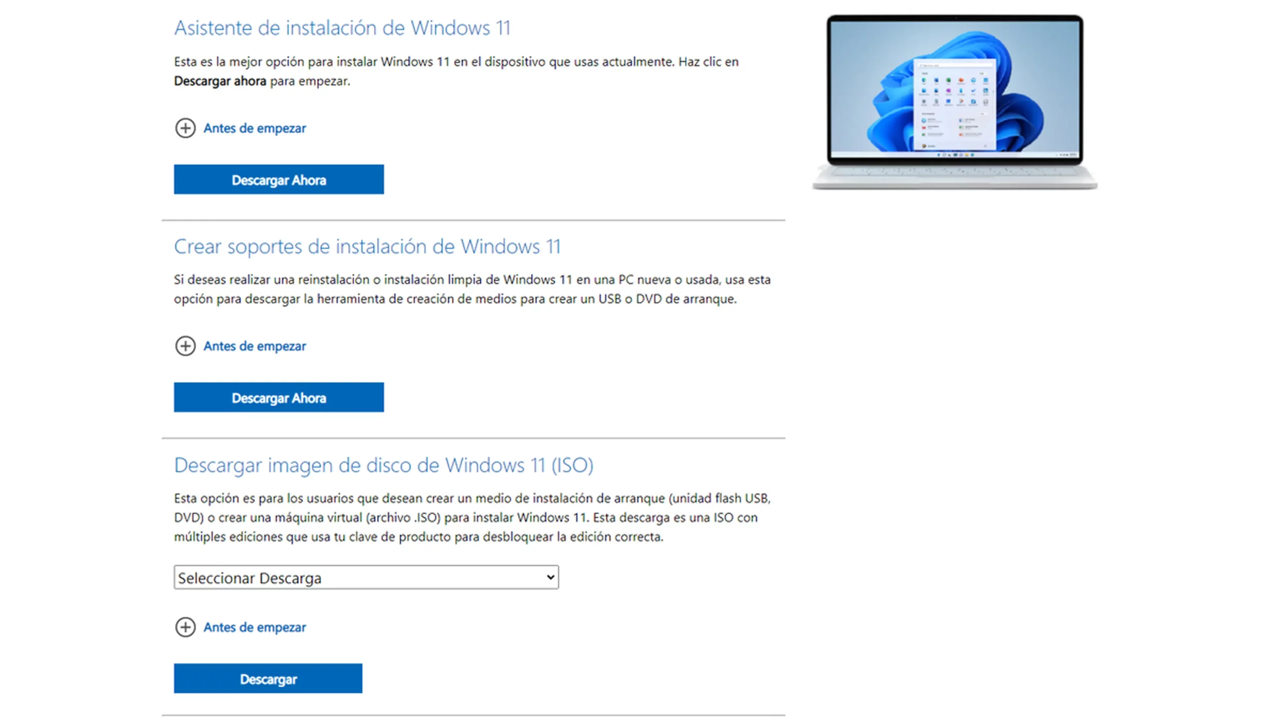  Reinstalar Windows 11 desde un medio de instalación