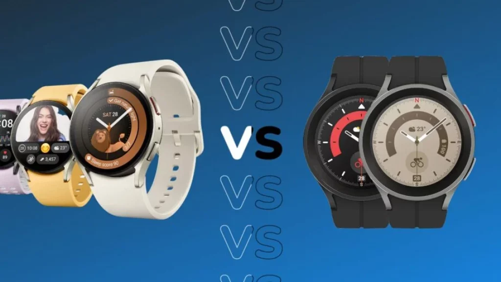 Comparativa entre el Samsung Galaxy Watch 6 vs. Galaxy Watch 5