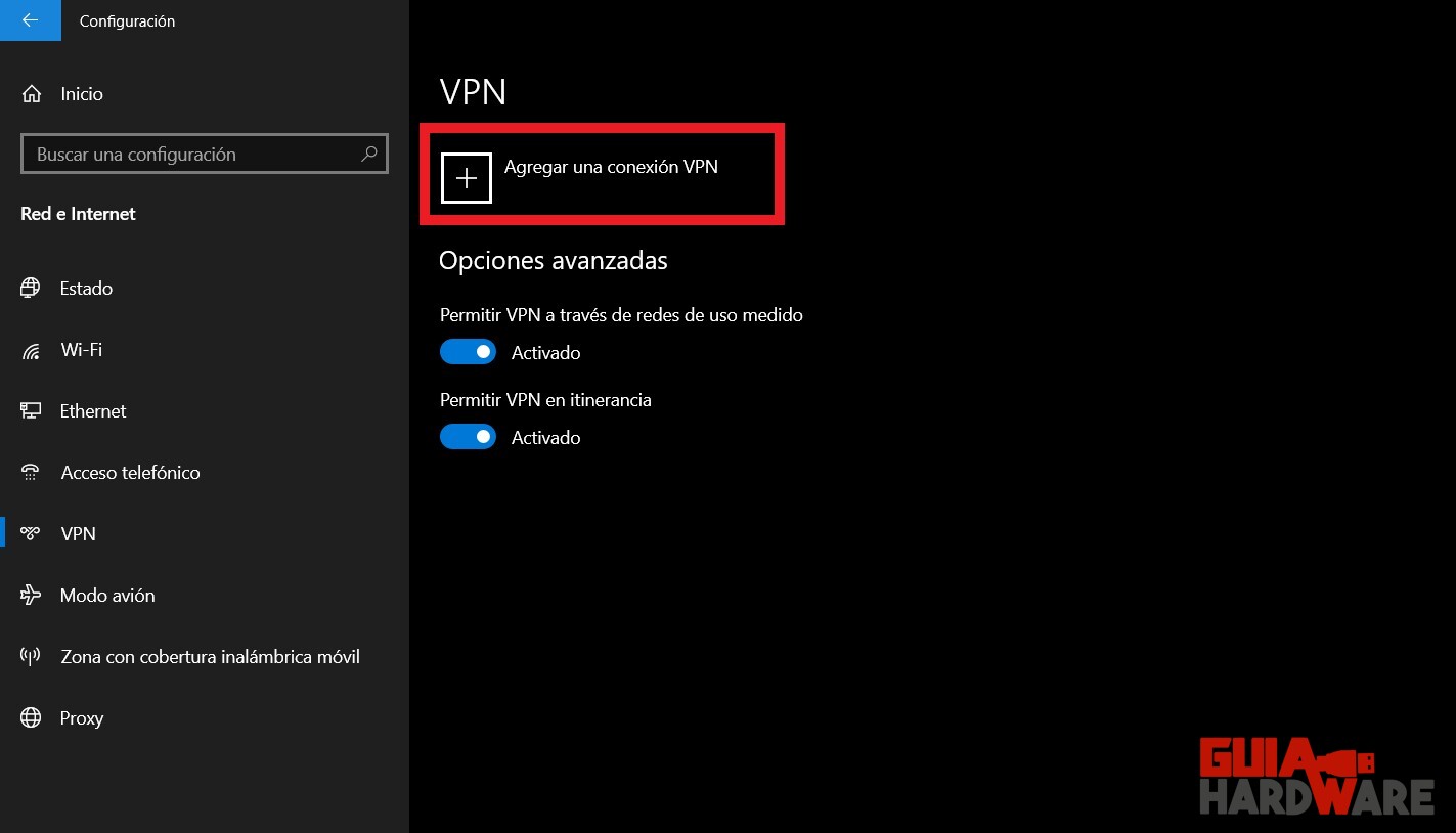 Cómo instalar una VPN en Windows