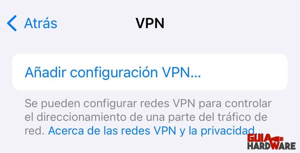 Cómo instalar una VPN en iOS