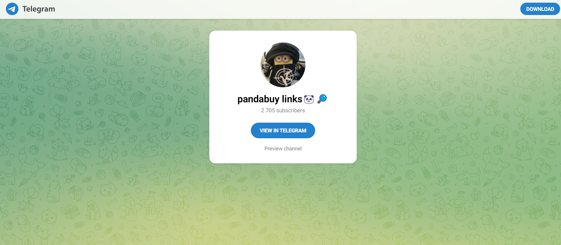 Pandabuy Links