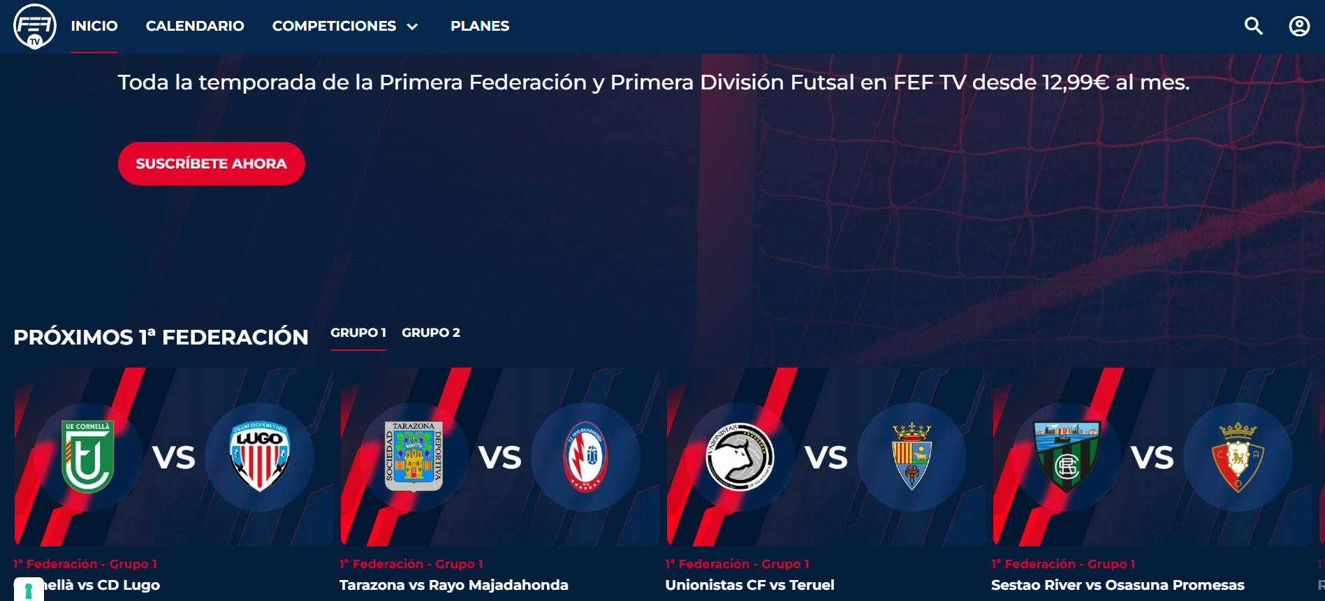 Dónde ver la Primera RFEF en directo: opciones de pago y gratis - Tecnoguia